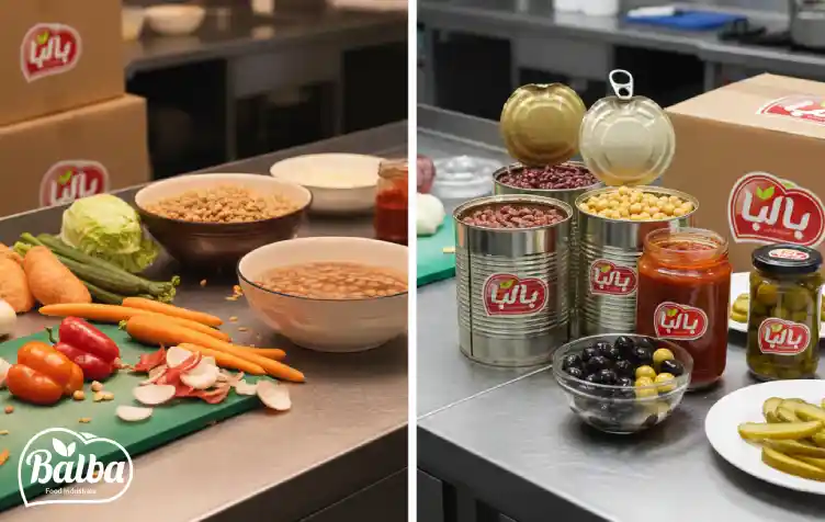 لیست مواد اولیه آماده برای رستوران‌ها - بالبا