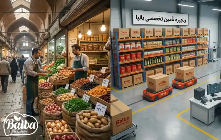 خرید سازمانی مواد غذایی - بالبا