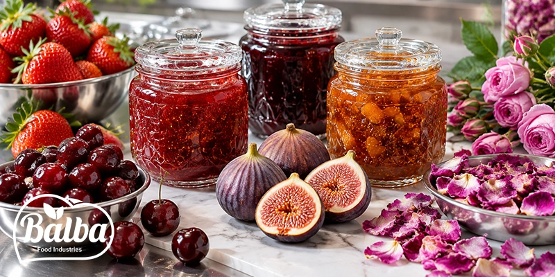 انواع مربا برای پذیرایی سازمانی
